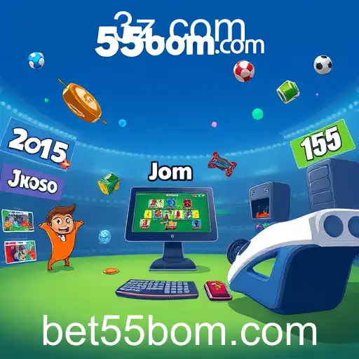 A Ascensão dos Jogos Online: 55bom.com em Destaque